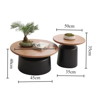 table basse en bois massif