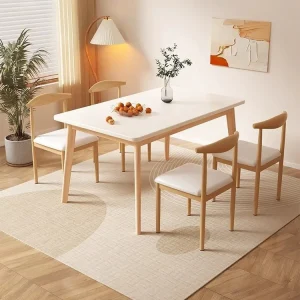 table à manger en bois massif