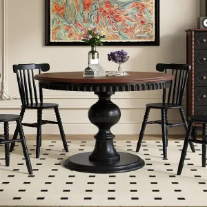 table salle a manger en bois massif