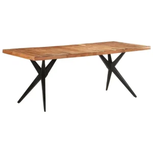 table à manger en bois massif