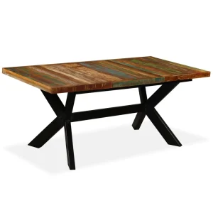 table à manger en bois massif
