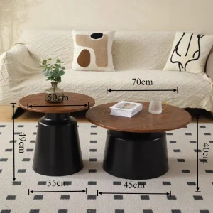 table basse en bois massif