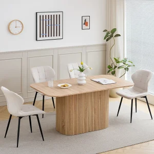 table à manger en bois massif