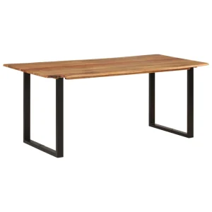 table à manger en bois massif